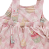Robe d'été sans manches pour bébé fille, personnalisée, vente en gros, jupe à bretelles en coton et bambou de haute qualité, vêtements doux pour nourrissons