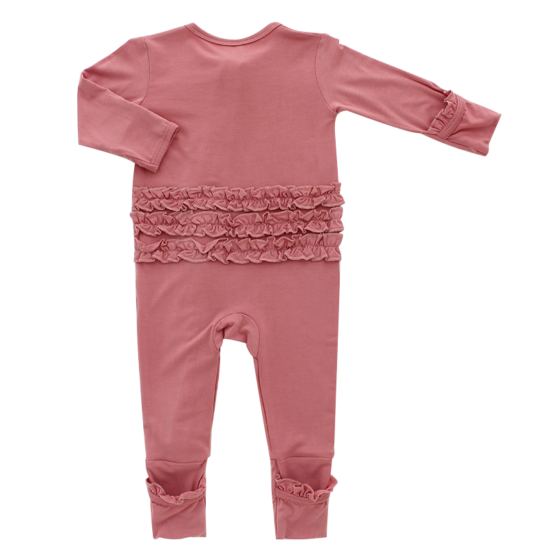 Barboteuse d'hiver à manches longues pour bébé, tricotée en bambou, Texture Extra douce et confortable, avec fermeture éclair, combinaison pour bébé garçon et fille