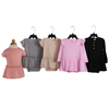 Barboteuse à manches courtes pour bébé, pyjama pour nouveau-né, vêtements en tissu de coton et de bambou de haute qualité, Style bouton-pression, pour filles et garçons