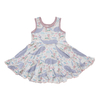 Offres spéciales nouveau Design impression personnalisée robe de bébé doux robes de douche de bébé belle robe de poupée de bébé en bambou