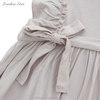 Robe d'été pour petites filles, sans manches, couleur unie, vêtements personnalisés pour bébés en bas âge, offre spéciale