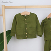 Nouveautés décontracté en gros personnalisé de haute qualité Style d'hiver manches longues boutons bébé vêtements bébé barboteuses