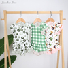 Nouveau Design de haute qualité, confortable, décontracté, beau motif, manches courtes, costume pour nouveau-né, vêtements pour bébé