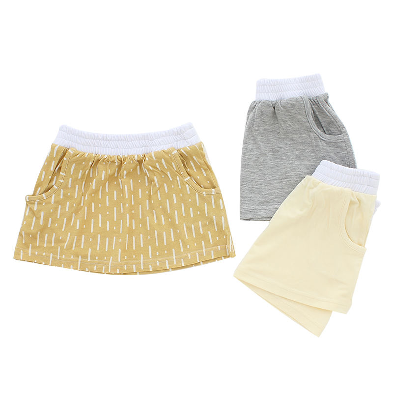 MINI chemise trapèze tricotée en bambou pour bébés et enfants, robe courte d'été pour bébés filles, vente en gros