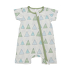 Combinaison d'été douce pour bébé, tissu 100% coton, haute matière, combinaison douce pour nouveau-né, manches courtes, fermeture éclair, conception, barboteuse pour bébé