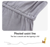 Salopette à bretelles pour bébés filles, vêtements d'été tricotés en bambou et Spandex, grenouillère de couleur unie pour bébés et enfants