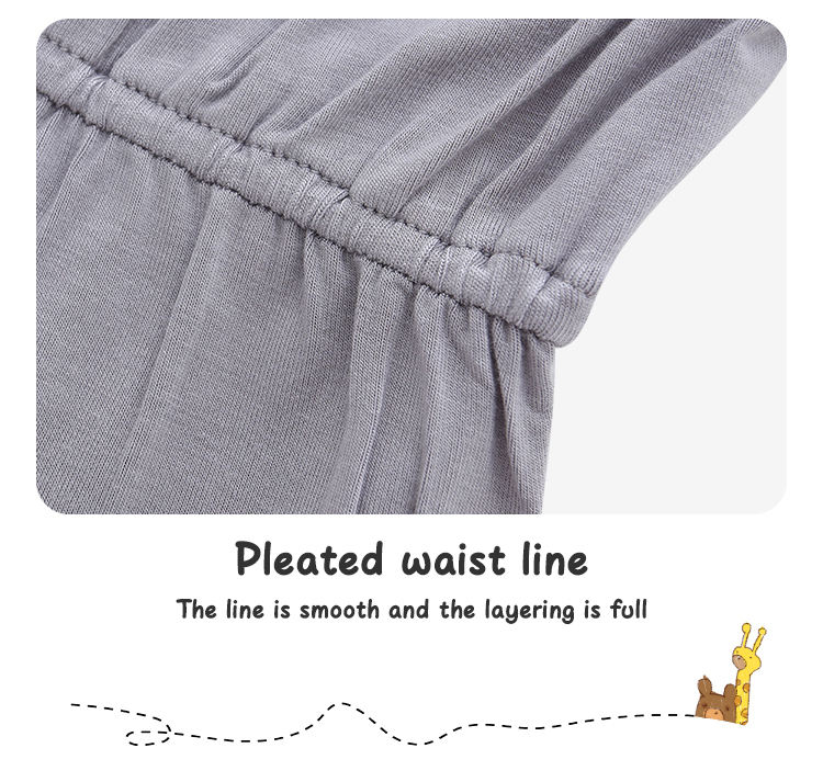 Salopette à bretelles pour bébés filles, vêtements d'été tricotés en bambou et Spandex, grenouillère de couleur unie pour bébés et enfants