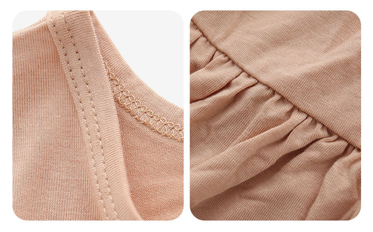 Robe d'été sans manches pour bébé fille, jupe à bretelles en coton et bambou de haute qualité, vêtements doux pour nourrissons, vente en gros