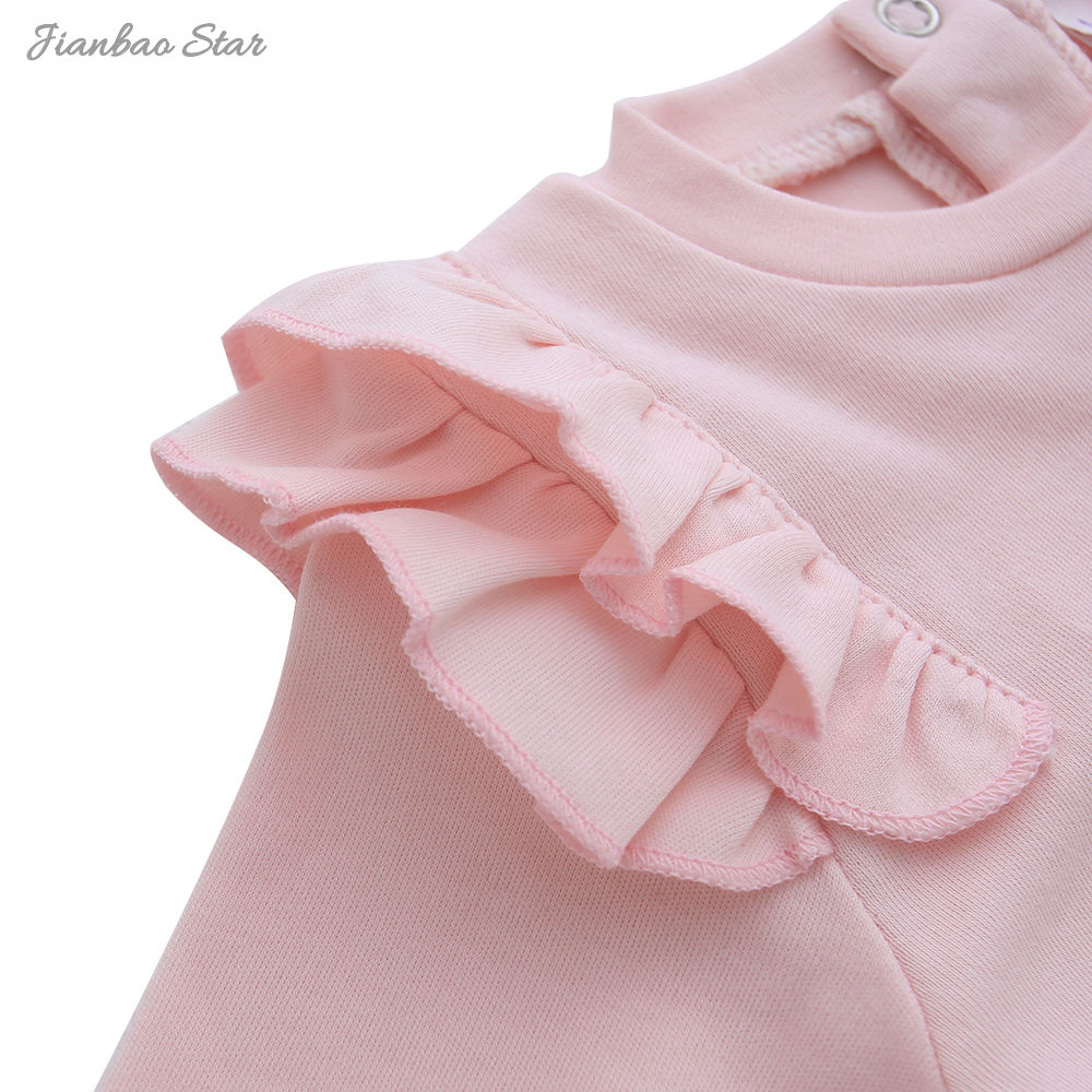 Bébé filles enfant en bas âge et enfants Style d'hiver à manches longues hauts et pantalons avec volants ensemble de vêtements tenue ensemble de vêtements