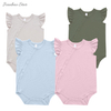 Bambou rayonne Spandex bébé infantile bébé vêtements combinaison barboteuse