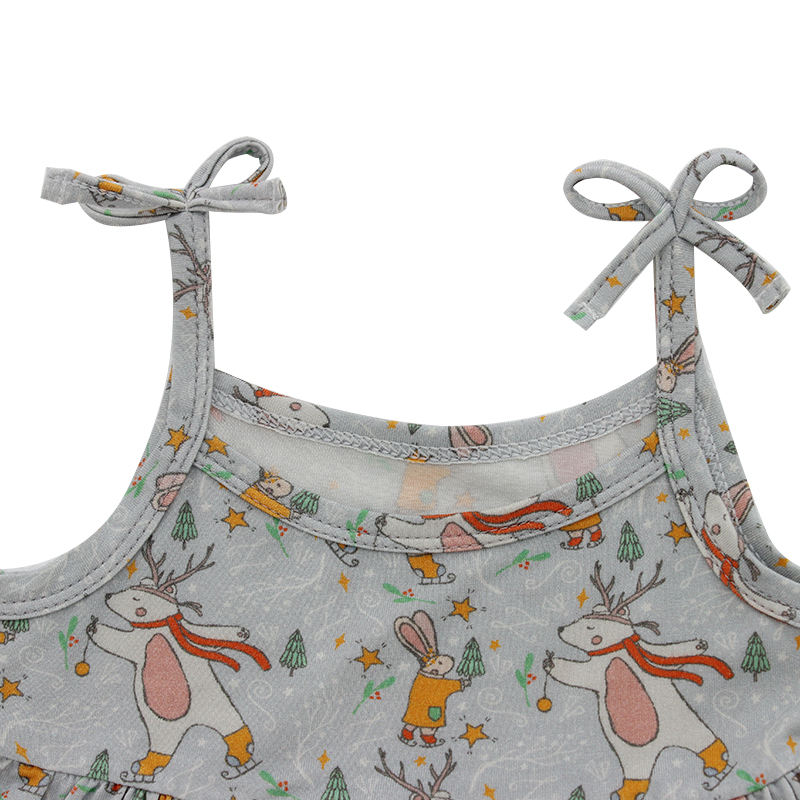 Robe d'été pour bébé fille, jupe princesse à bretelles, vente en gros