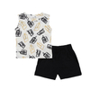 Ensemble pyjama pour bébé, Design classique, sans manches, vêtements de nuit, bambou, Spandex, coton, unisexe, vêtements d'été deux pièces