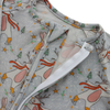 Mode nouveau Design confortable personnalisé 100% coton doux hiver à manches longues nouveau-né bébé barboteuses à fermeture éclair