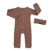 Combinaison à manches longues pour bébé, Style bouton avant, barboteuse en coton tricoté de haute qualité, vêtements unisexes pour enfants