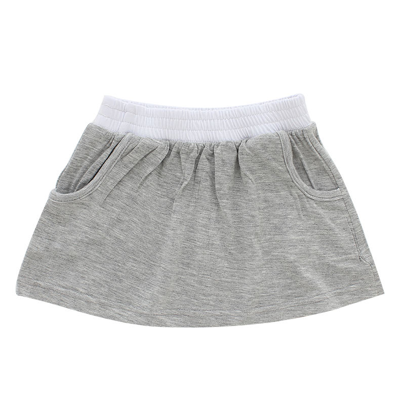 MINI chemise trapèze tricotée en bambou pour bébés et enfants, robe courte d'été pour bébés filles, vente en gros