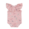Barboteuse tricotée 100% coton, motif personnalisé, confortable, boutons pour nouveau-né, sans manches, vêtements pour bébé, qualité supérieure