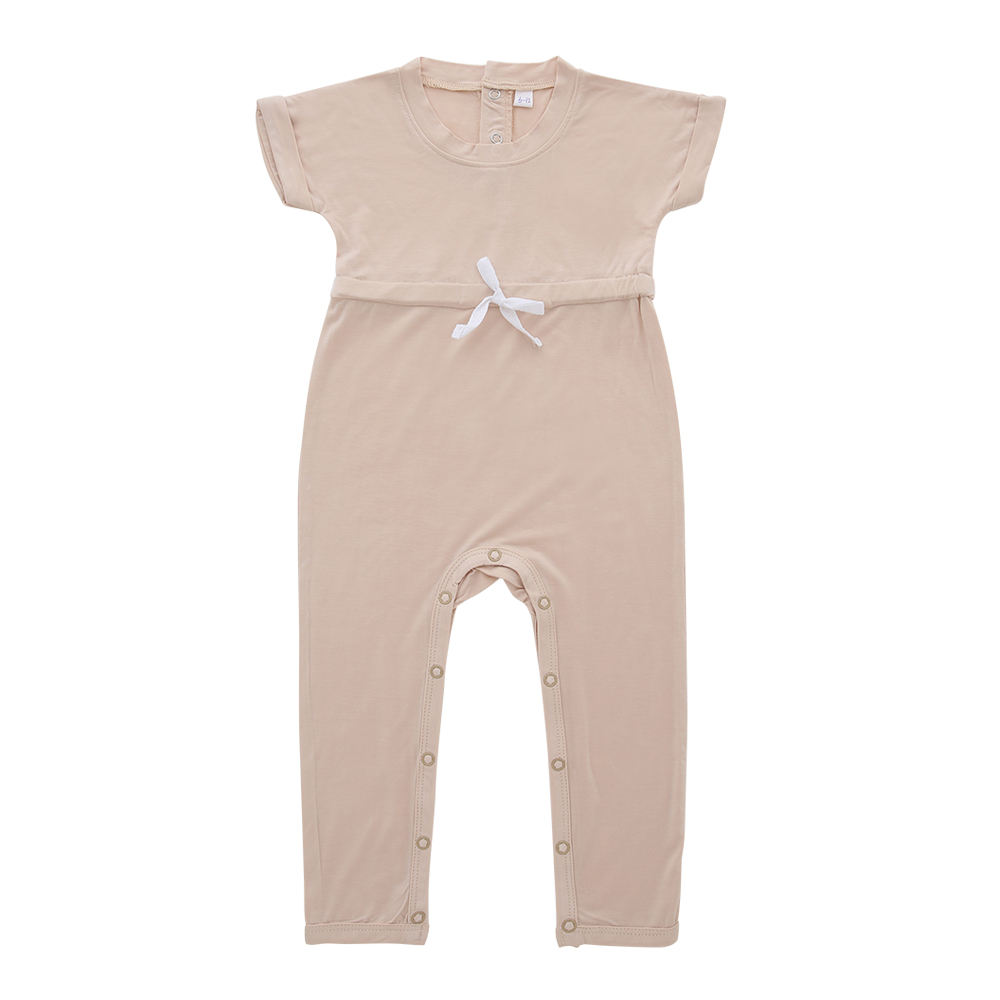 Ensemble à manches courtes pour bébés de 0 à 24 mois, vêtements pour nourrissons et tout-petits, combinaisons avec bretelles, jolis vêtements, vente en gros