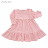 Robe à volants pour filles, vêtements pour bébés, haute qualité, Durable, utilisation de diverses filles, décontracté, élégant, imprimé, été, Style OEM en bambou
