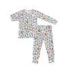 Ensemble de vêtements d'automne pour bébés et enfants, hauts à manches longues et pantalons longs, 2 pièces, vêtements conviviaux avec un joli motif