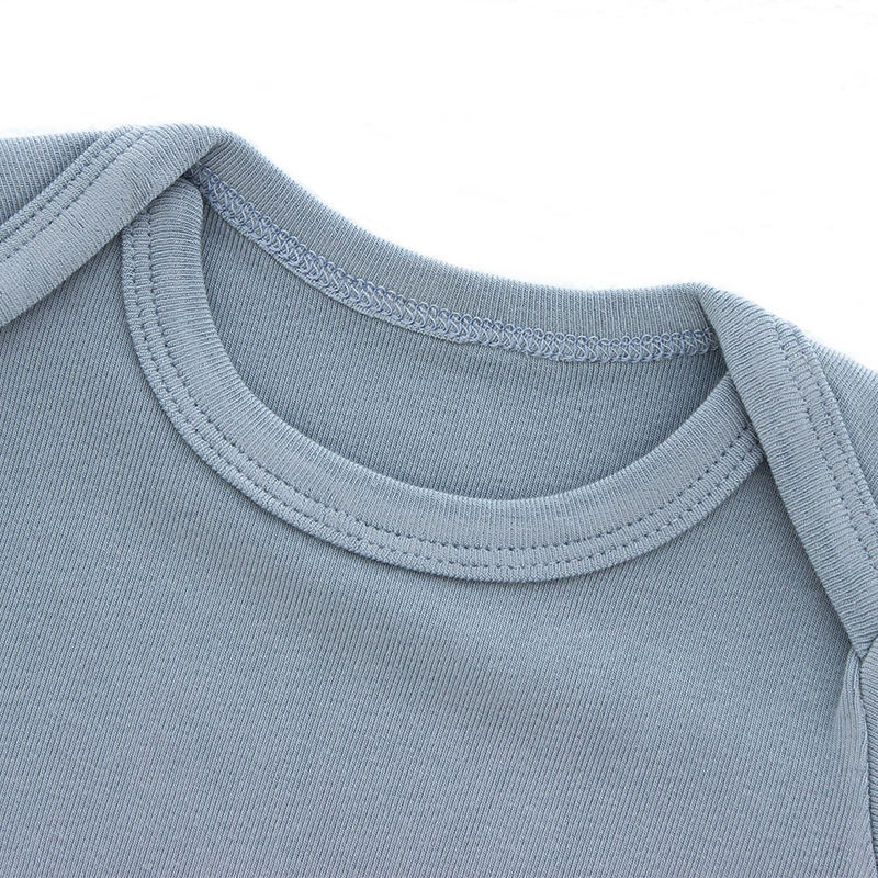 Ensemble de costumes à manches longues, pyjama en coton et bambou doux pour bébé, vêtements unisexes pour enfants, vêtements décontractés écologiques, 2 pièces