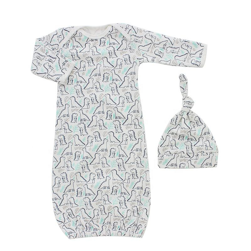 Ensemble de sac de couchage pour bébé, avec chapeau, manches longues, col enveloppe, vêtements unisexes, vêtements de nuit pour bébés filles et garçons, ensemble cadeau, vente en gros
