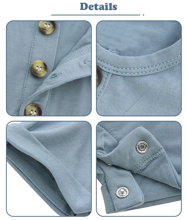 Pyjama une pièce en bambou de haute qualité pour bébé garçon et fille, nouvel arrivage, vente en gros