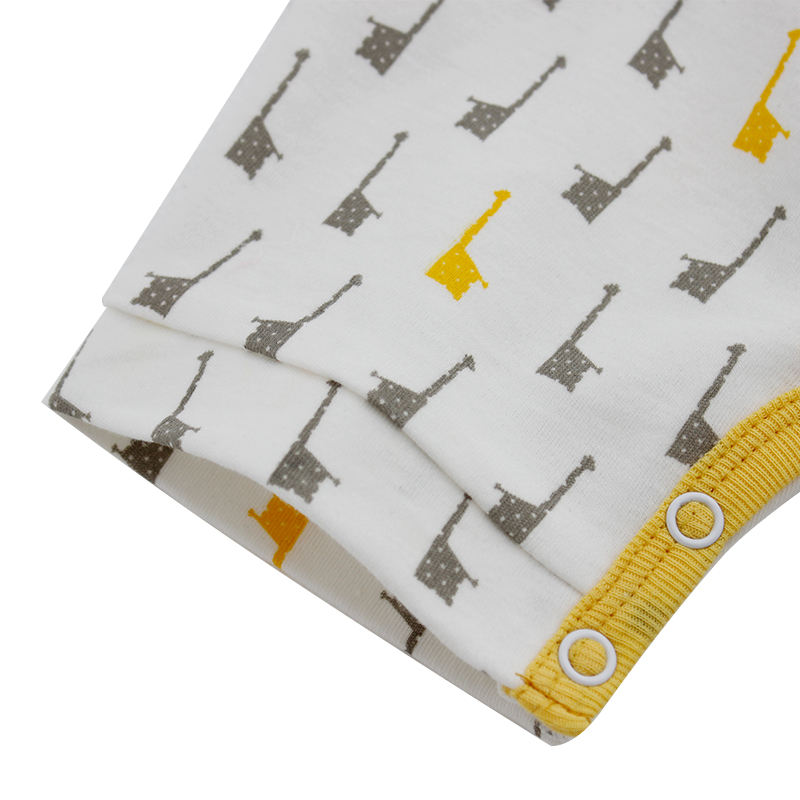 Barboteuse d'été tricotée en bambou pour nouveau-né, barboteuse de qualité à manches courtes avec bouton-pression et sangle, barboteuse pour bébé