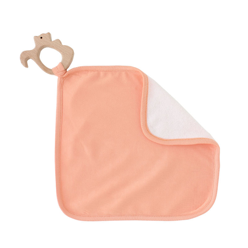 Bavoirs en coton tricoté pour nouveau-né, nouveau Design, Texture douce, petite serviette de couleur unie