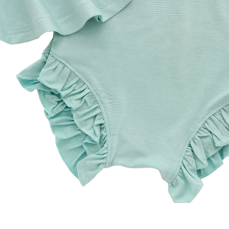 Robe de bébé de style classique en gros personnaliser l'été à manches courtes bébé barboteuse ensemble OEM beaux vêtements de bébé nouveau-né avec des sous-vêtements