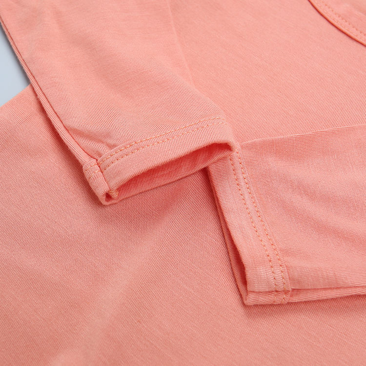 Barboteuse à manches longues pour bébé de 0 à 24 mois, fermeture éclair bidirectionnelle, vêtements pour bébé, couleur unie, impression personnalisée, vente en gros, nouveau