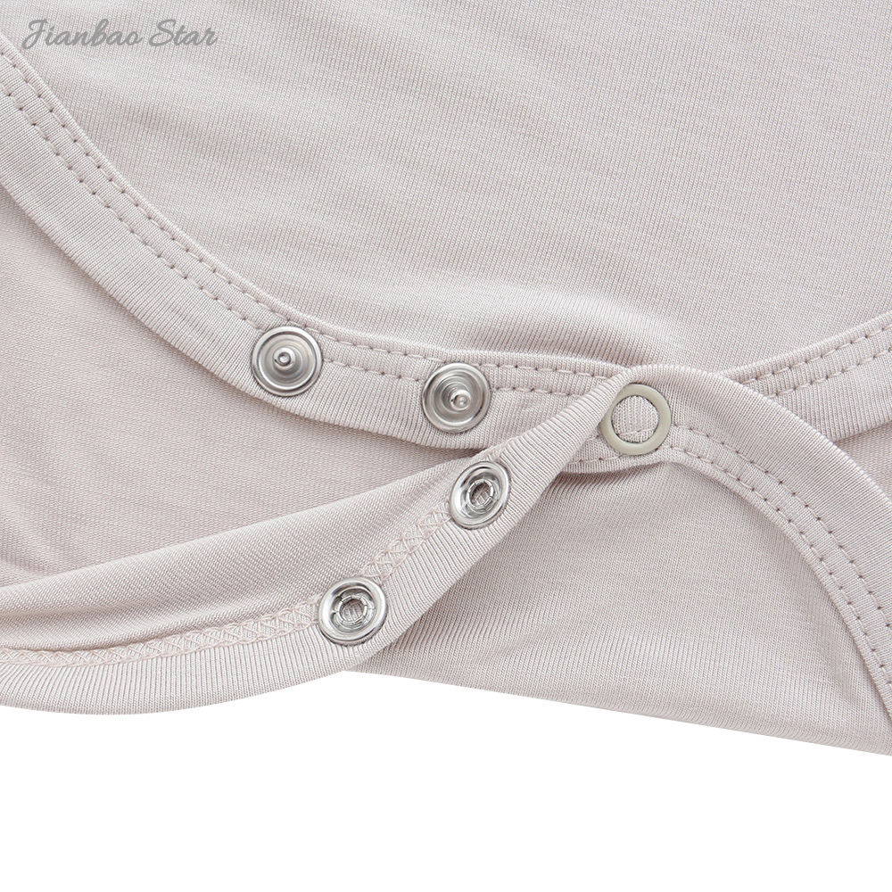 Bambou rayonne Spandex bébé infantile bébé vêtements combinaison barboteuse
