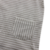 Ensemble t-shirt et Short Style poche pour bébé, tissu en coton et bambou, manches courtes, pour filles et garçons, vente en gros