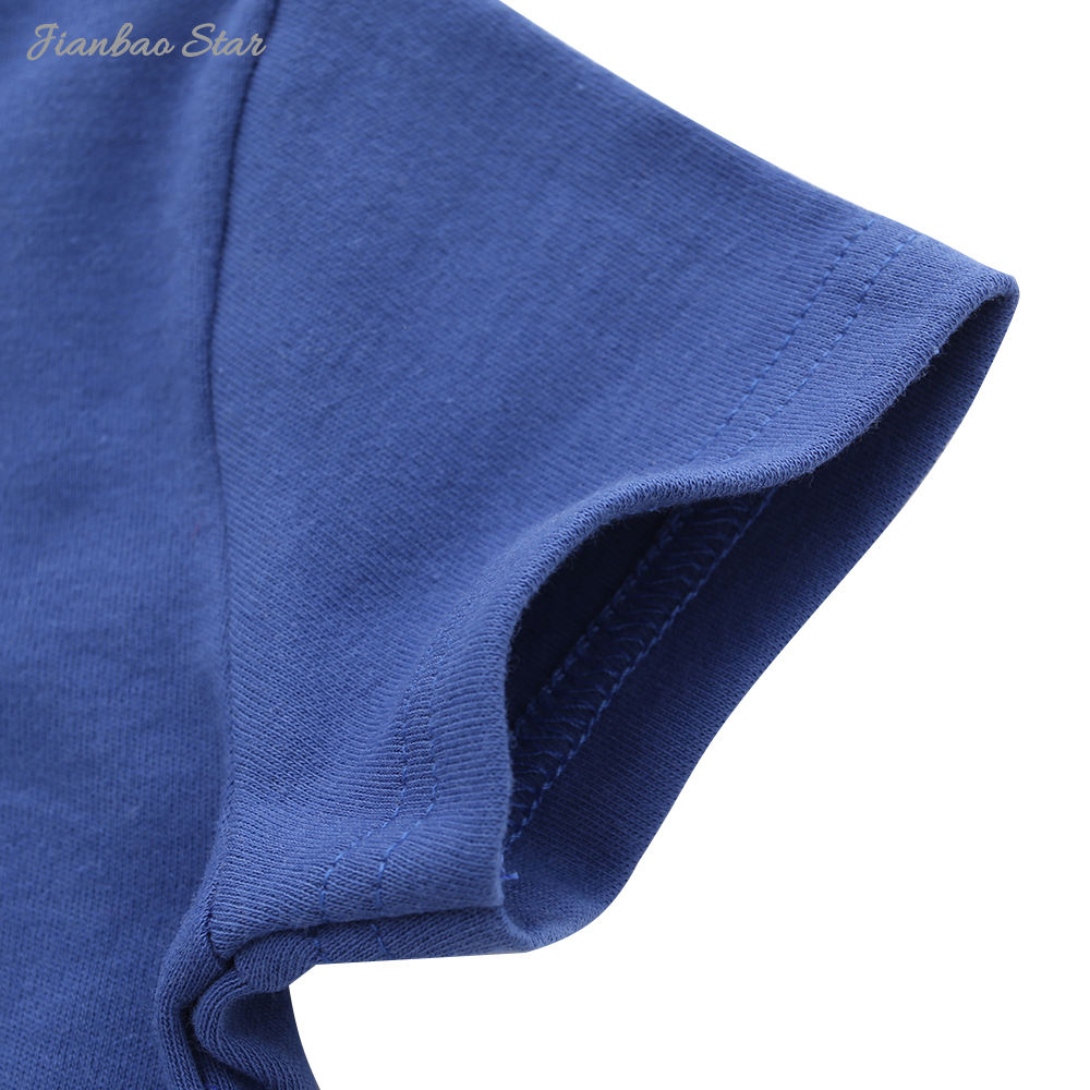 Nouveautés décontracté offre spéciale de haute qualité couleur personnalisée manches courtes boutons bébé vêtements bébé barboteuse