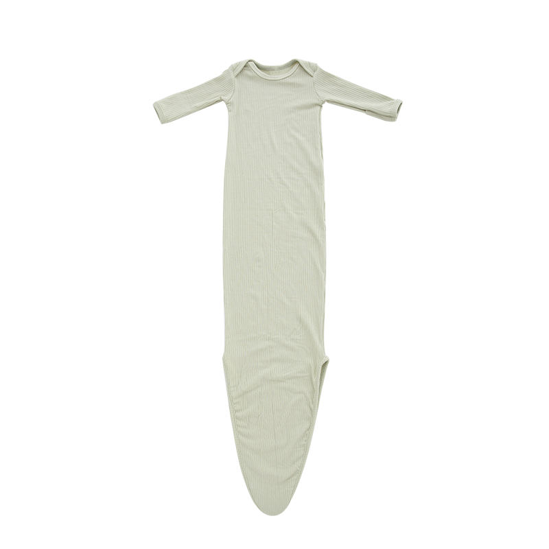 Sac de couchage unisexe en bambou côtelé pour nouveau-né, avec joli chapeau, sac de couchage confortable pour bébé, vêtements de nuit