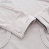 Barboteuse unisexe à manches longues pour bébé, nouvel arrivage, haute qualité, couleur unie, bouton en bambou, personnalisé