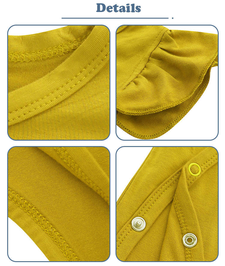 Cardigan à pression sans manches pour bébé, combinaison d'été à volants, manches décontractées, couleur unie, barboteuse pour bébé, offre spéciale