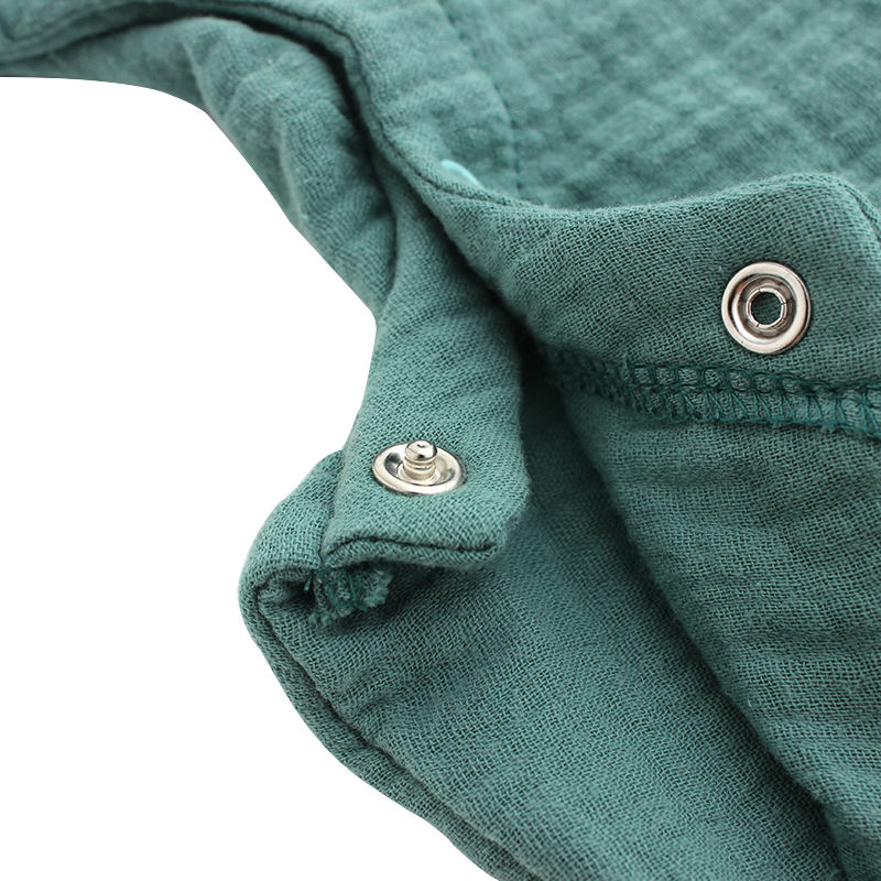 Barboteuse 100% coton pour nouveau-né, nouveau Design, mode, boutons de poche confortables, sans manches, unisexe, vêtements pour nouveau-né