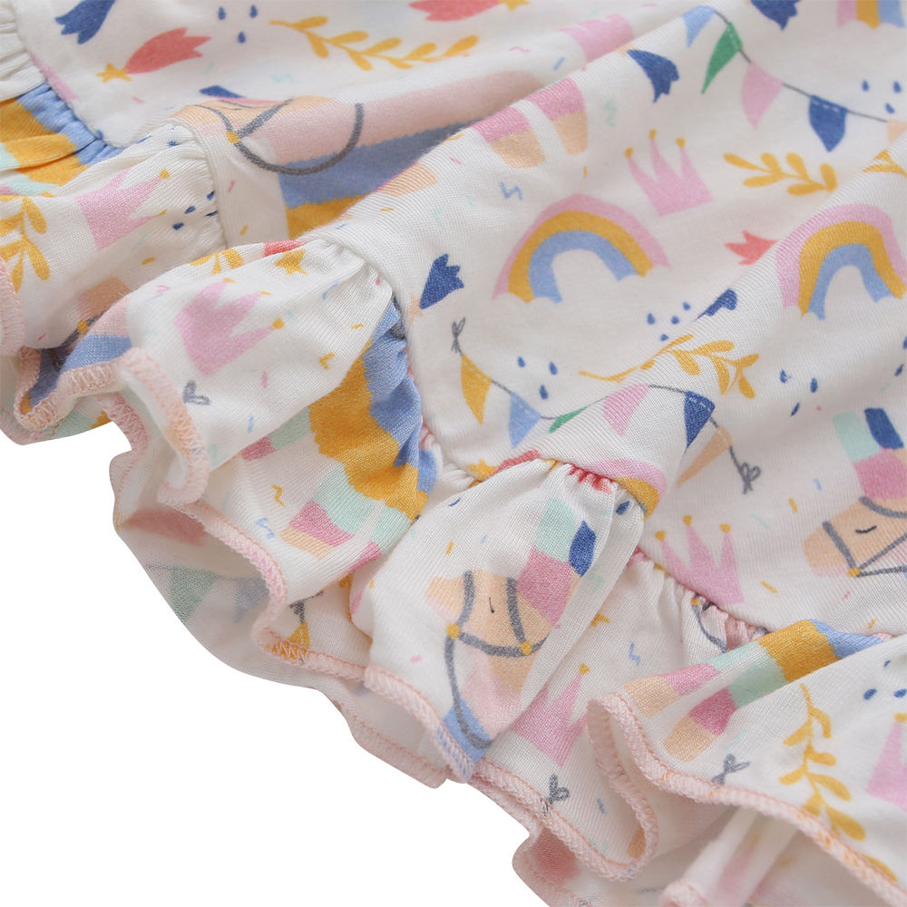 Robe à impression numérique pour bébés filles, vente en gros, nouveau Style, modèle d'été, sans manches, jolis vêtements à bretelles pour bébés filles, vente en gros