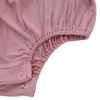Barboteuse à volants pour petites filles, vêtements d'automne en molleton personnalisés, en bambou et coton doux pour enfants, vente en gros