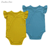 Cardigan sans manches à boutons pour nouveau-né, 100% coton, haute qualité, vente en gros, vêtements pour bébé, barboteuse, nouvel arrivage