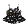 Robe d'été tricotée en bambou pour bébés filles, nouveau Style, sans manches, avec conception d'impression numérique OEM