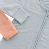 Barboteuse d'hiver à manches longues pour bébé, tricotée en bambou, Texture Extra douce et confortable, avec fermeture éclair, combinaison pour bébé garçon et fille