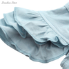 Barboteuse sans manches pour bébé, vente en gros, en bambou, Spandex, coton, vêtements mignons, jolie combinaison pour bébé, Design de couleur unie, vente en gros