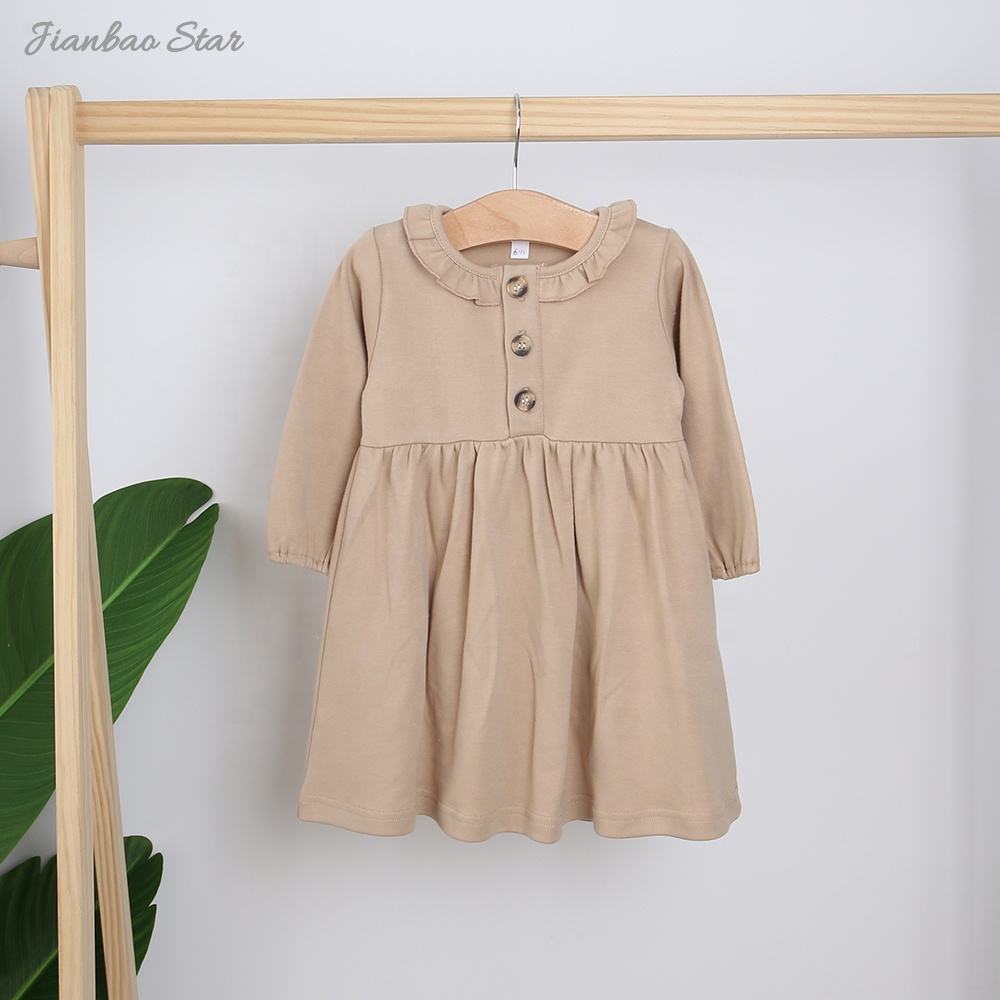 Bébé et enfants Boutique coton bambou Viscose bébé hiver fille robes enfants fille robes enfant en bas âge fille vêtements