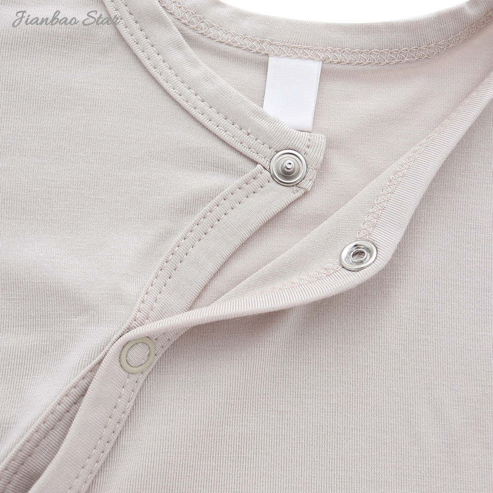 Bambou rayonne Spandex bébé infantile bébé vêtements combinaison barboteuse