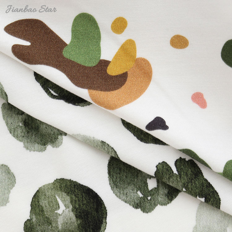 Sweat à capuche pour bébés et enfants, haut en bambou tricoté Super doux, manches courtes, Design imprimé, chemise d'été pour bébé