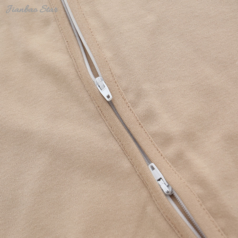 Barboteuse tricotée à manches courtes pour bébé, joli motif à la mode, Style d'été, fermeture éclair bidirectionnelle, nouvel arrivage, offre spéciale