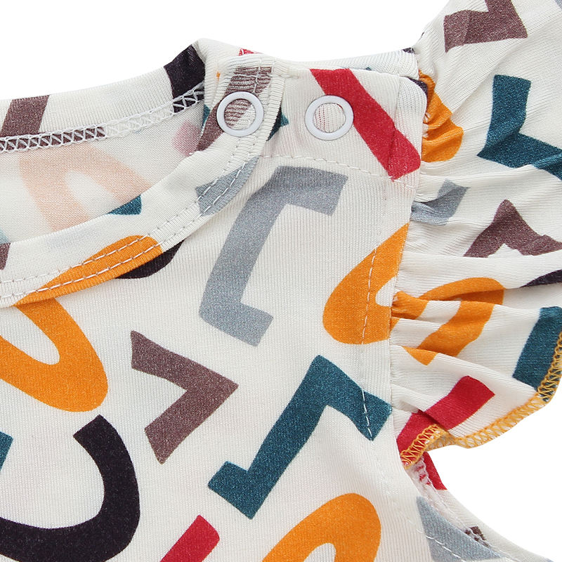 Costume en bambou pour bébé, Texture Super douce, vêtements à volants, sans manches, ensembles barboteuse pour bébé, saison d'été, offre spéciale
