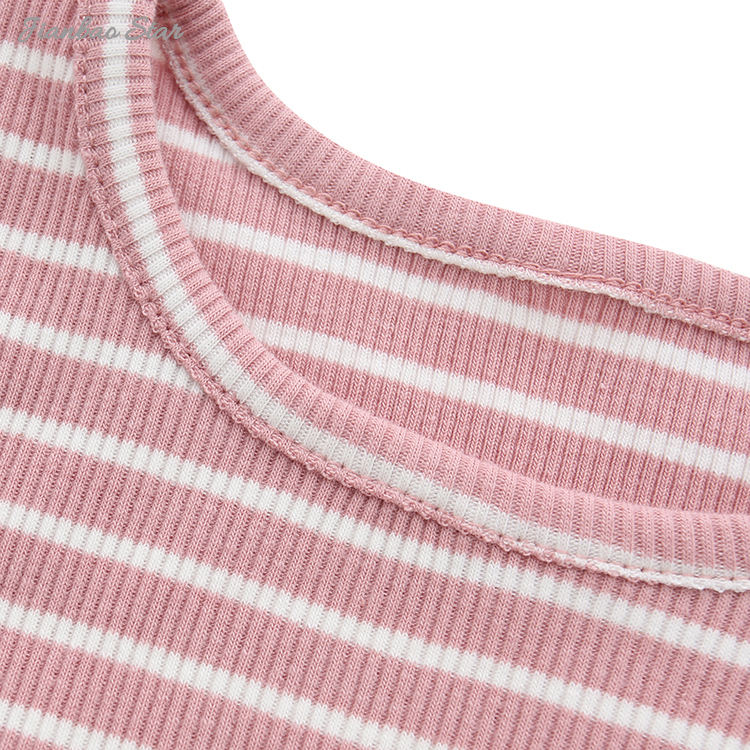 Ensemble de vêtements pour bébé, vente en gros, short d'été, gilet, ensemble de vêtements pour nouveau-né fille et garçon, couleur unie, vêtements pour bébé