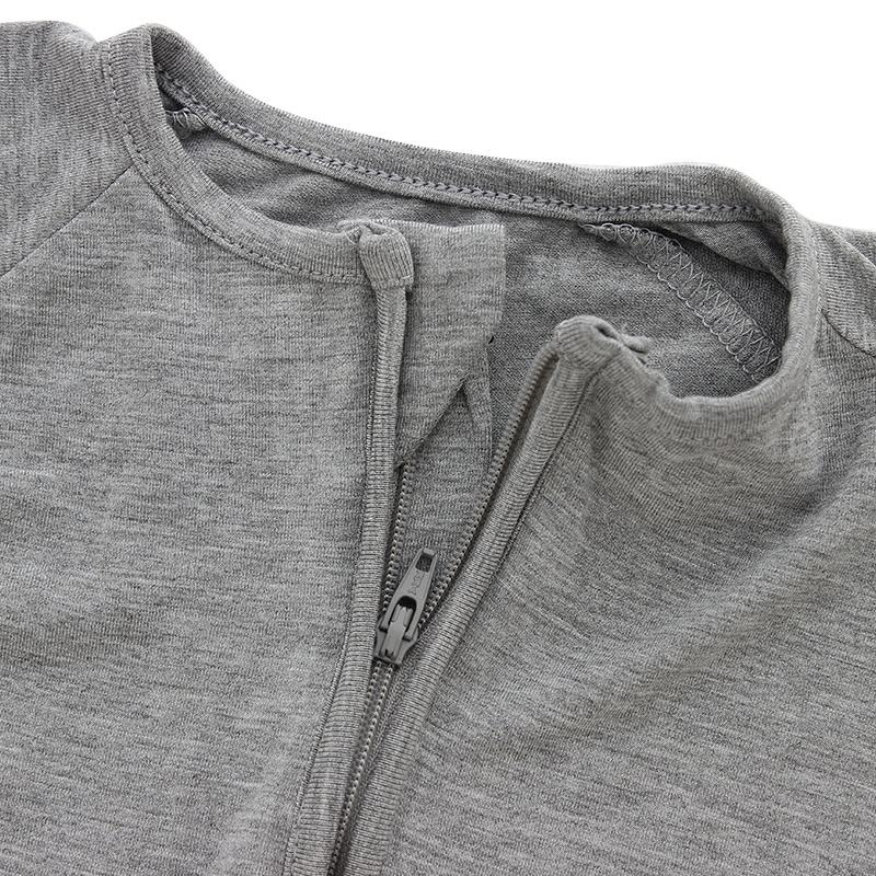 Barboteuse à manches longues pour bébé, nouveau Design, offre spéciale, mode, vente en gros, 100% coton, confortable, hiver, manches longues, fermeture éclair, vêtements pour bébé